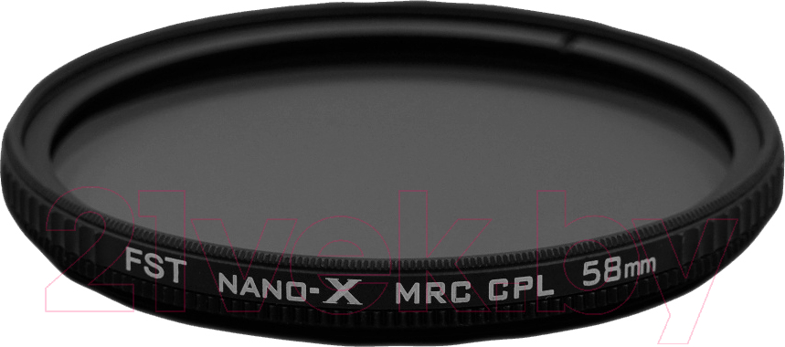 Светофильтр FST Nano-X CPL 58mm