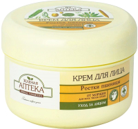 

Крем для лица Зеленая аптека, Ростки пшеницы