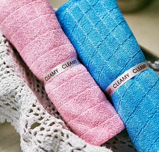 Салфетка хозяйственная Sungbo Cleamy Microfiber Magic Dishcloth 60x40см — фото 4