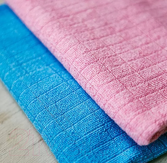 Салфетка хозяйственная Sungbo Cleamy Microfiber Magic Dishcloth 60x40см — фото 5