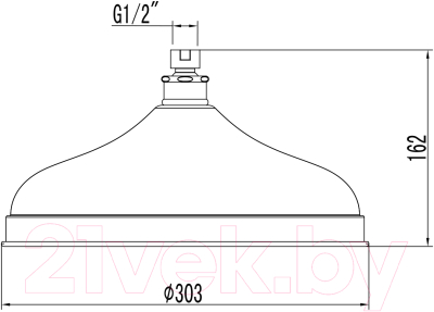 Верхний душ LEMARK LM9830C