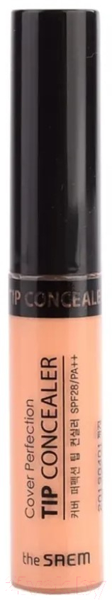 Консилер The Saem Cover Perfection Tip Concealer Contour Beige (6.5г)