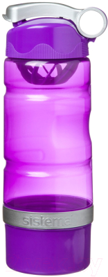 Бутылка для воды Sistema 535 (615мл, фиолетовый)