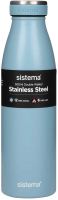 Термос для напитков Sistema 550 (500мл, голубой) - 