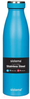 Термос для напитков Sistema 550 (500мл, синий)
