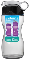 Бутылка для воды Sistema 580 (475мл, черный) - 