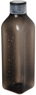 Бутылка для воды Sistema 890 (1л, черный)