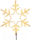 Светодиодная фигура 2D Neon-Night Снежинка 501-324 (теплый белый) - 