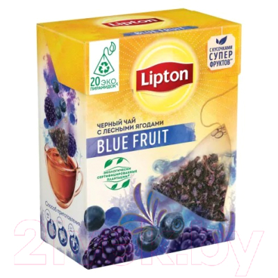 Чай пакетированный Lipton Blue Fruit Tea (20пир)