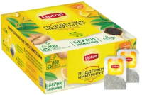 

Чай пакетированный Lipton, С витамином С, имбирем и ароматом лимона