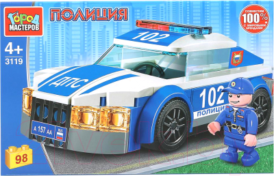 

Конструктор Город мастеров, Полицейская машина / 3119-BL