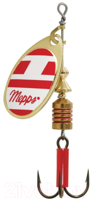 

Блесна Mepps, Aglia Blanc Rouge AG №3 / CPABR2433