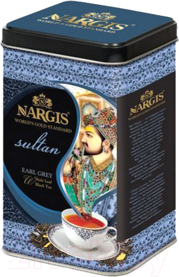 Чай листовой Nargis Sultan Assam с бергамотом / 14400 (200г )