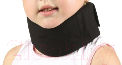 Изображение товара Ортез для фиксации шейного отдела позвоночника Trives Evolution Детский ТВ-002 (6.5-36см, черный)