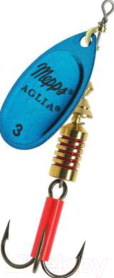 

Блесна Mepps, Aglia Platium Ag/Bleu №4 / CPMB20444