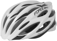 Защитный шлем FORCE Bat / 902956-F (S/M, белый/черный) - 