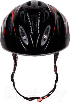 Защитный шлем FORCE Hal / 902485-F (L/XL, черный/красный/белый)