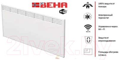 Конвектор Beha PV 12 Wi-Fi / 810423