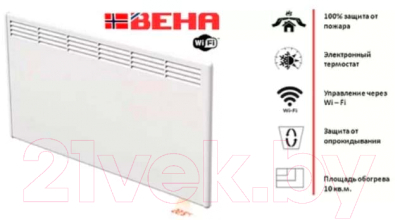 Конвектор Beha PV 10 Wi-Fi / 810422
