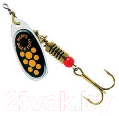 

Блесна Mepps, Black Fury Jaune Ag №1 / CCBJ20013