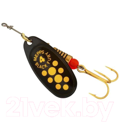 

Блесна Mepps, Black Fury Jaune Nr №0 / CCBJ40003