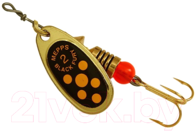 

Блесна Mepps, Black Fury Jaune Or №2 / CCBJ10023