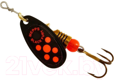 Блесна Mepps Black Fury Orange Nr №3 / CCBO40033