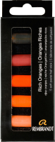 Набор сухой пастели Rembrandt Half Pastel / 31820518 (5цв, насыщенный оранжевый) - 