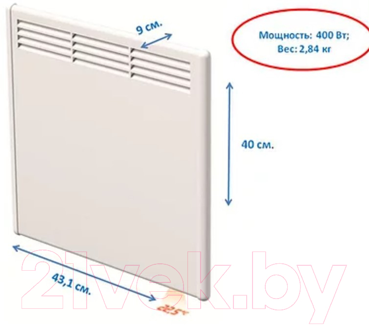 Конвектор Beha PV 4 Wi-fi / 810418