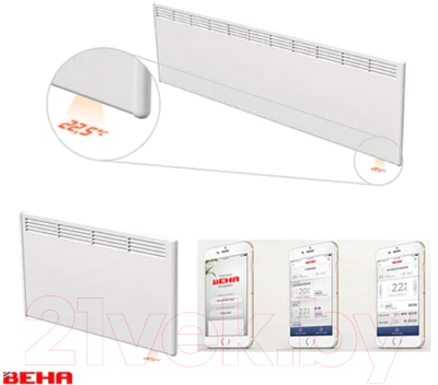 Конвектор Beha PGV 6 Wi-fi / 810600