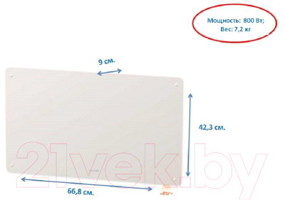 Конвектор Beha PGV 8 Wi-Fi / 810800