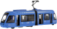 Трамвай игрушечный Технопарк С резинкой / TRAMNEWRUB-30PL-BU - 