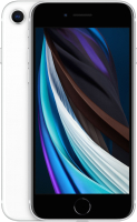 Смартфон Apple iPhone SE 64GB / MHGQ3 (белый) + Наушники AirPods 2 / MV7N2 - 