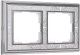Рамка для выключателя Werkel W0021431 / a051332 (хром/белый) - 