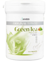 Маска для лица альгинатная Anskin Original Green Tea Modeling Mask (700мл) - 