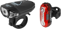 Набор фонарей для велосипеда FORCE Express USB / 45408-F - 