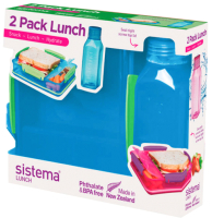 Набор для ланча Sistema Lunch 1597 (голубой) - 