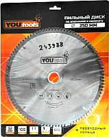 Пильный диск Yourtools Z100 250/32мм - 