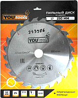 Пильный диск Yourtools Z24 250/32мм - 