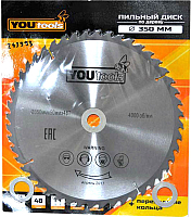 Пильный диск Yourtools, Z48 350/50мм  - купить