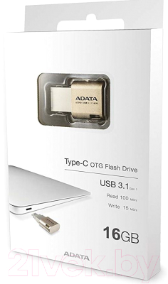 Usb flash накопитель A-data UC350 16GB (AUC350-16G-CGD)