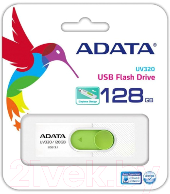 Usb flash накопитель A-data UV320 128GB (AUV320-128G-RWHGN)