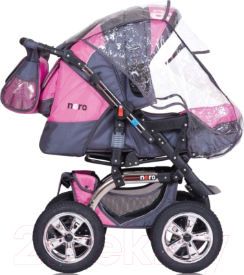Детская универсальная коляска Expander Nero (розовый)
