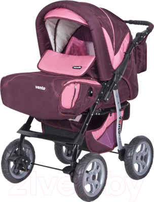 Детская универсальная коляска Expander Vento (розовый)
