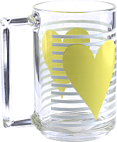 

Кружка, Mon coeur jaune N5032