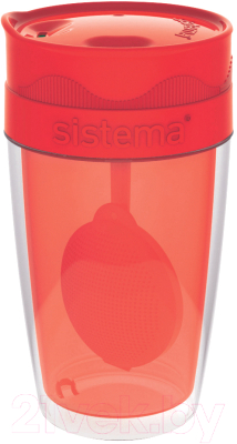 Термокружка Sistema To-Go Чай-с-собой 21476 (оранжевый)
