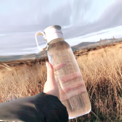 Бутылка для воды Sistema 670 (850мл, белый)