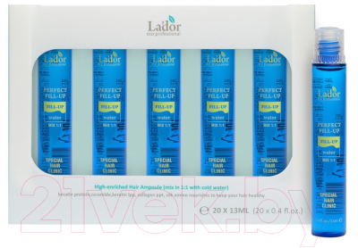 Филлер для волос La'dor Perfect Hair Filler Для восстановления волос (20x13мл)