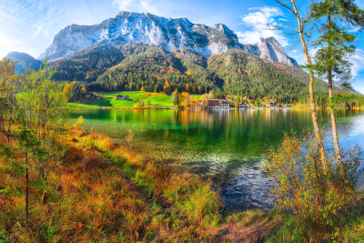 

Картина по номерам РЫЖИЙ КОТ, Озеро в горах / Х-9050