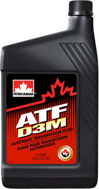 Трансмиссионное масло Petro-Canada ATF D3M / ATFD3MC12 (1л)